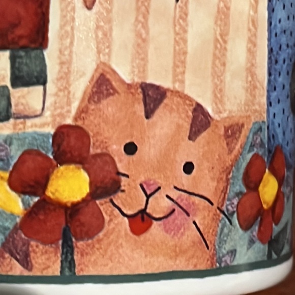 Lang and Wise “Birdsong”  Collector Coffee Mug, 1999, By Debi Hron, 12 oz. - Picture 11 of 14